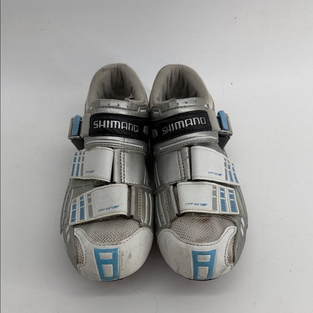 Shaman SH-R085W road cycling bike spin clipless SPD cleat shoes sz 6.5